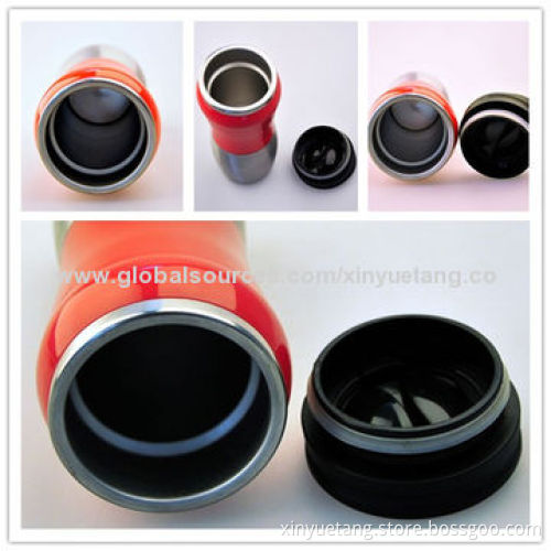 Stainless Steel Sports Water Bottle, New Design, 400mL VolumeNew